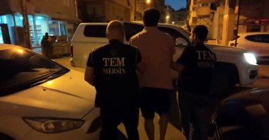 Police officers capture Daesh suspects in Ankara, Türkiye, Sept. 11, 2025 (DHA Photo)