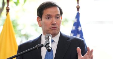 U.S. Secretary of State Marco Rubio speaks during a joint news conference with Ecuador&#039;s Foreign Minister Gabriela Sommerfeld at the Palacio de Carondelet, in Quito, Ecuador, Thursday, Sep. 4, 2025. (Reuters File Photo)