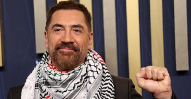 Spanish actor Javier Bardem arrives for the 77th Primetime Emmy Awards at the Peacock Theater, LA Live, Los Angeles, U.S., Sept. 14, 2025. (AFP Photo)