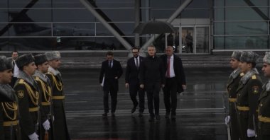 A scene from the documentary film &quot;Facing War.&quot;