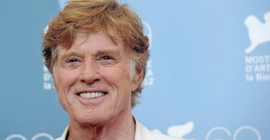 U.S. actor and film director Robert Redford poses at the photocall for &quot;The Company You Keep&quot; during the 69th Venice Film Festival in Venice, Italy, Sept. 6, 2012. (EPA Photo)