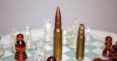 &quot;The world, caught in an accelerating spiral of militarization and security competition, is becoming ever more fragile.&quot; (Shutterstock Photo)