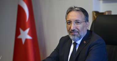 Istanbul Mufti Prof. Dr. Safi Arpaguş speaks in an interview in Istanbul, July 22, 2025. (AA File Photo)