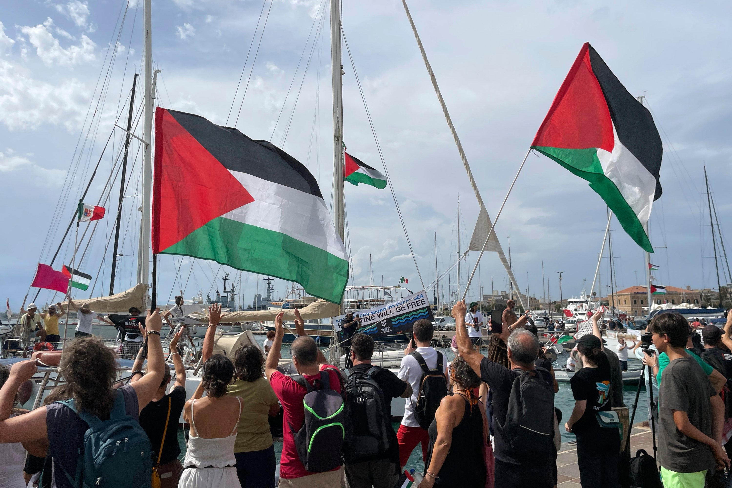Italian port blocks arms bound for Israel as worker protests mount