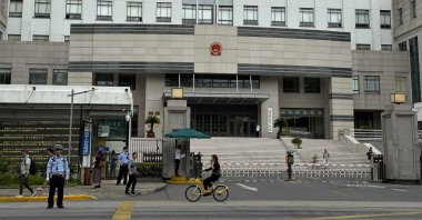 A general view shows the court compound in Shanghai, China, Sept. 19, 2025. (AFP Photo)