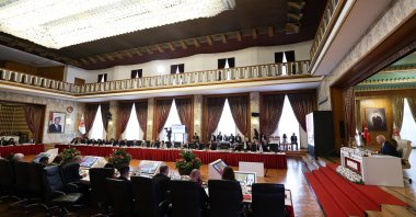 A view of the parliamentary committee in session, Ankara, Türkiye, Sept. 18, 2025. (AA Photo)