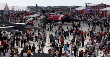 Over a million people visit Teknofest, the country&#039;s largest aerospace and technology festival, Istanbul, Türkiye, Sept. 19, 2025. (Reuters Photo)