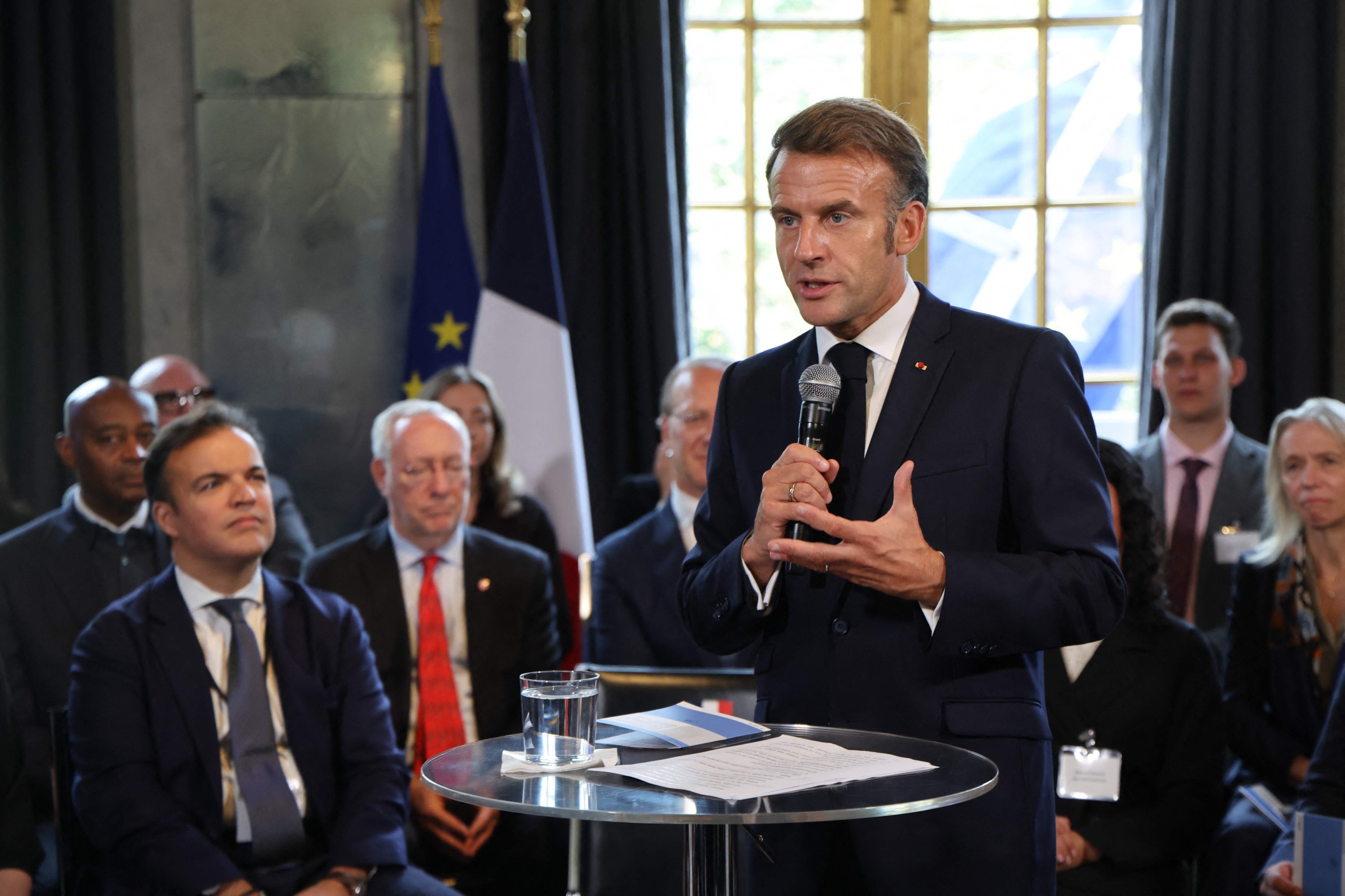 Trump can only win Nobel if he stops Gaza conflict: Macron