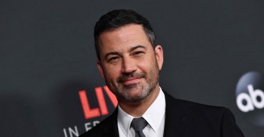 U.S. television host Jimmy Kimmel arrives for &quot;An Evening With Jimmy Kimmel&quot; at the Roosevelt hotel, Hollywood, U.S., Aug. 7, 2019. (AFP File Photo)
