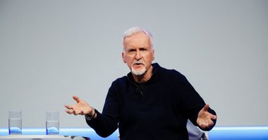 Director James Cameron speaks during the Meta Connect event at the company&#039;s headquarters in Menlo Park, California, U.S., Sept. 17, 2025. (Reuters Photo)