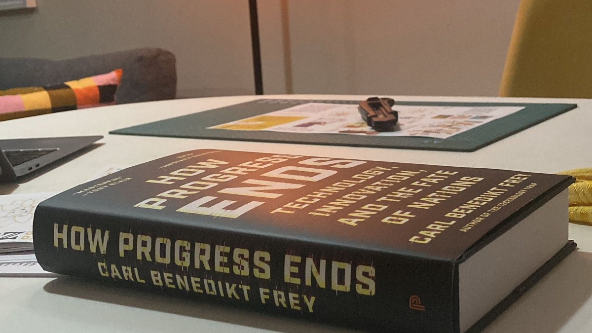 The cover of &quot;How Progress Ends.&quot; (Photo by Halil İbrahim İzgi)