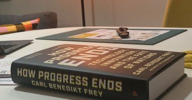 The cover of &quot;How Progress Ends.&quot; (Photo by Halil İbrahim İzgi)