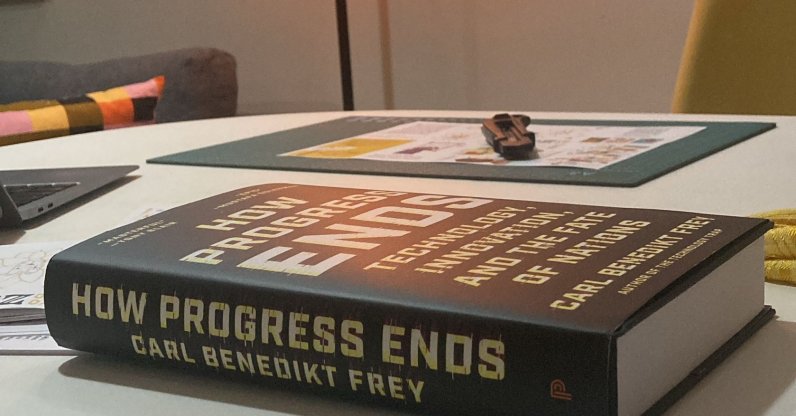 The cover of "How Progress Ends." (Photo by Halil İbrahim İzgi)