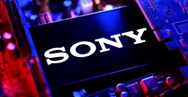 A Sony logo and a computer motherboard appear in this illustration taken Aug. 25, 2025. (Reuters Photo)