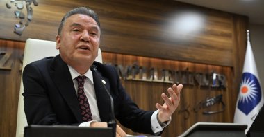 Antalya Metropolitan Mayor Muhittin Böcek faces charges of taking bribes related to municipal matters. (IHA Photo)