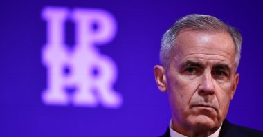 Canadian Prime Minister Mark Carney attends the 2025 Global Progress Action Summit, central London, U.K., Sept. 26, 2025. (AFP Photo)