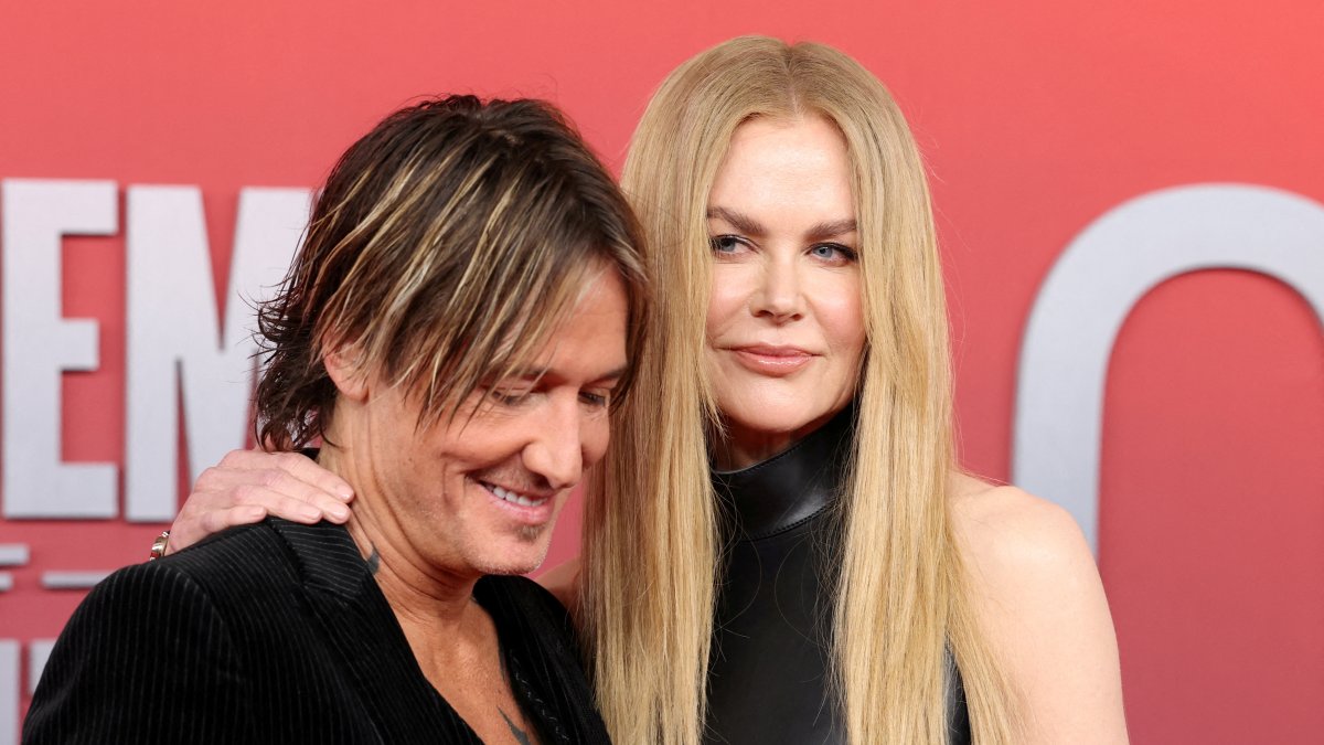 Nicole Kidman and Keith Urban attend the 60th Academy of Country Music (ACM) Awards in Frisco, Texas, U.S., May 8, 2025. (Reuters File Photo)