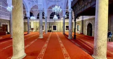 The Georgian Mosque, an early 19th-century Ottoman landmark in Tripoli’s Old City, Libya, Sept. 30, 2025. (AA Photo)