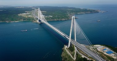 A view of the Yavuz Sultan Selim Bridge spanning the Bosporus, Istanbul, Türkiye, May 2018. (Shutterstock Photo)