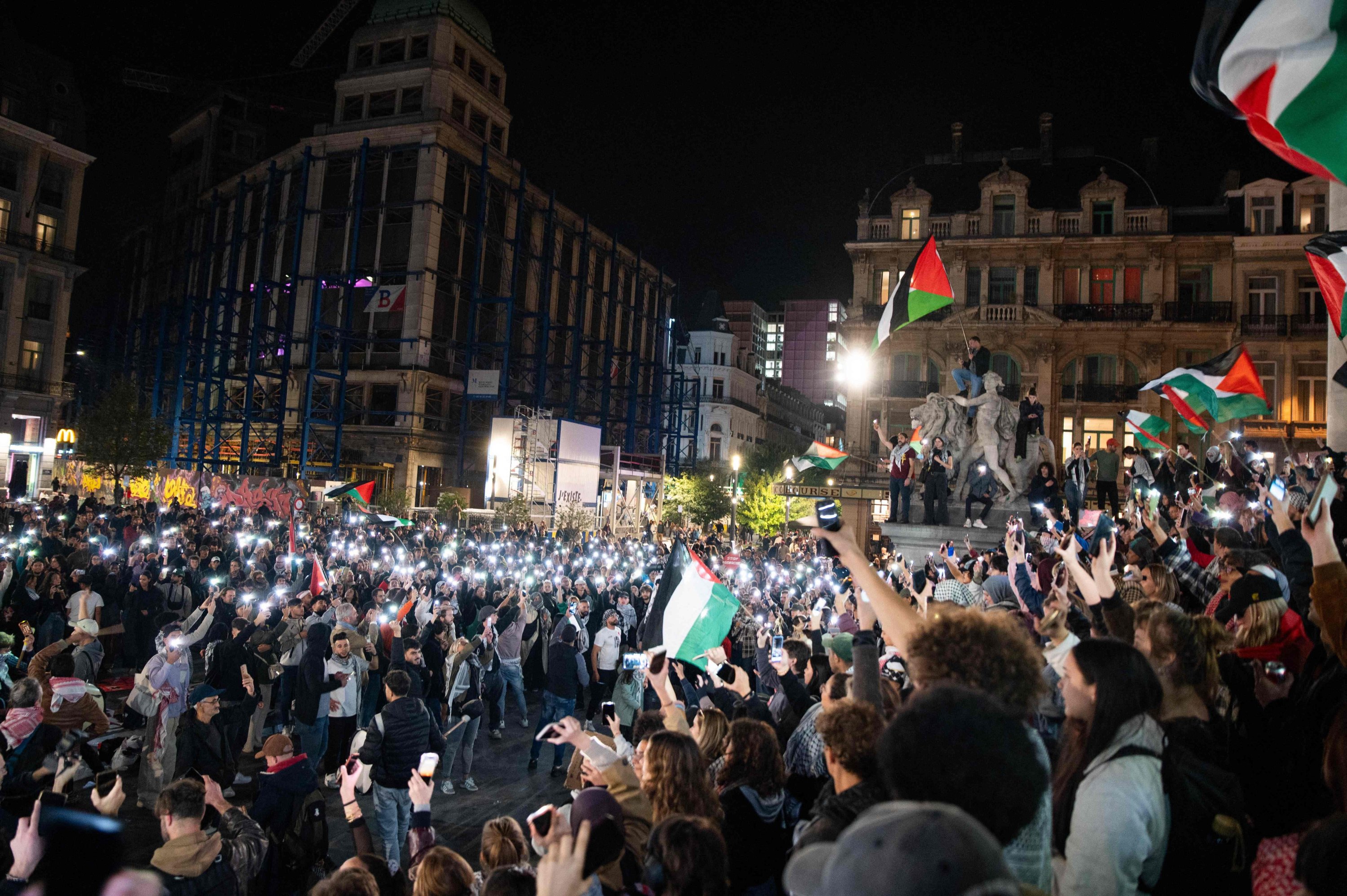 Europe swept by mass rallies against Israel's Gaza flotilla raid