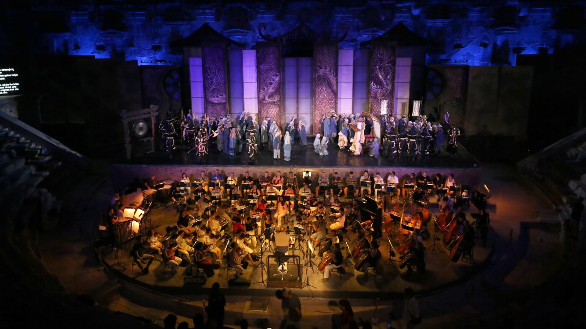 Turandot at the Aspendos Opera and Ballet Festival