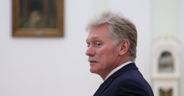 Kremlin spokesman Dmitry Peskov waits before a meeting of Russia&#039;s President Vladimir Putin with Ethiopia&#039;s Prime Minister Abiy Ahmed in Moscow, Russia, Sept. 25, 2025. (EPA Photo)