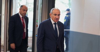 Armenia&#039;s Prime Minister Nikol Pashinyan arrives on the day of the European Political Community summit in Copenhagen, Denmark, Oct. 2, 2025. (Reuters Photo)