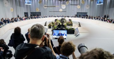 A general view during the 7th meeting of the European Political Community (EPC) in Copenhagen, Denmark, Oct. 2, 2025. (EPA Photo)