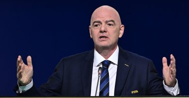 FIFA President Gianni Infantino speaks during the welcome session of the 74th FIFA Congress in Bangkok, May 17, 2024. (AFP File Photo)