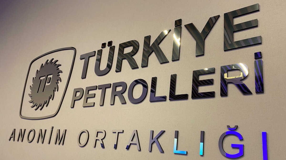 A logo of the Turkish Petroleum Corporation is seen in an unspecified location, April 1, 2023. (Shutterstock Photo)