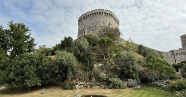 A view of the Windsor Castle, London, U.K. (Photo by Ilker Topdemir)