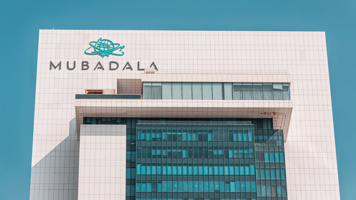 The headquarters of Mubadala is seen in Abu Dhabi, United Arab Emirates, Jan. 15, 2025. (Shutterstock Photo)