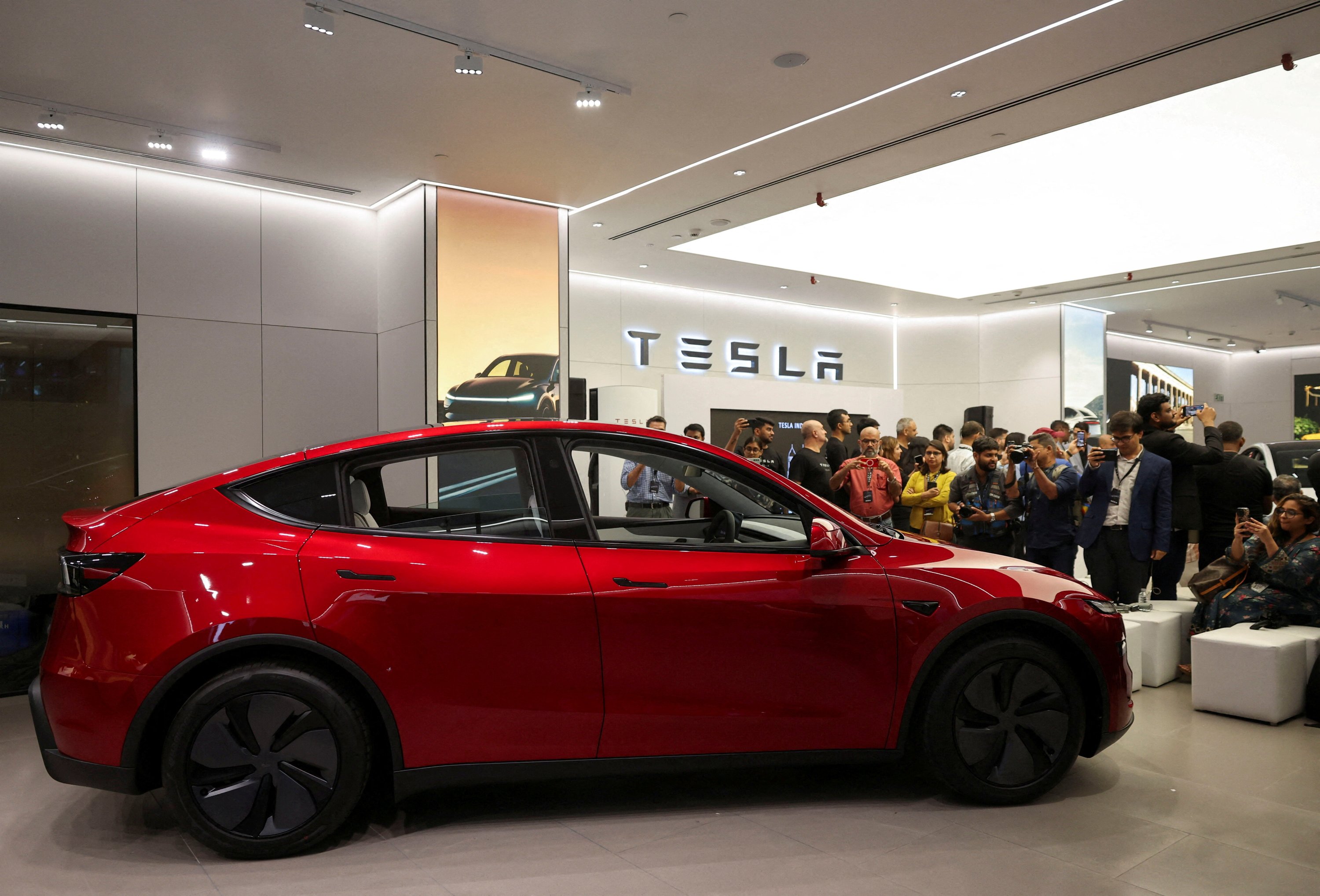 Tesla expected to unveil cheaper Model Y in push to revive sales