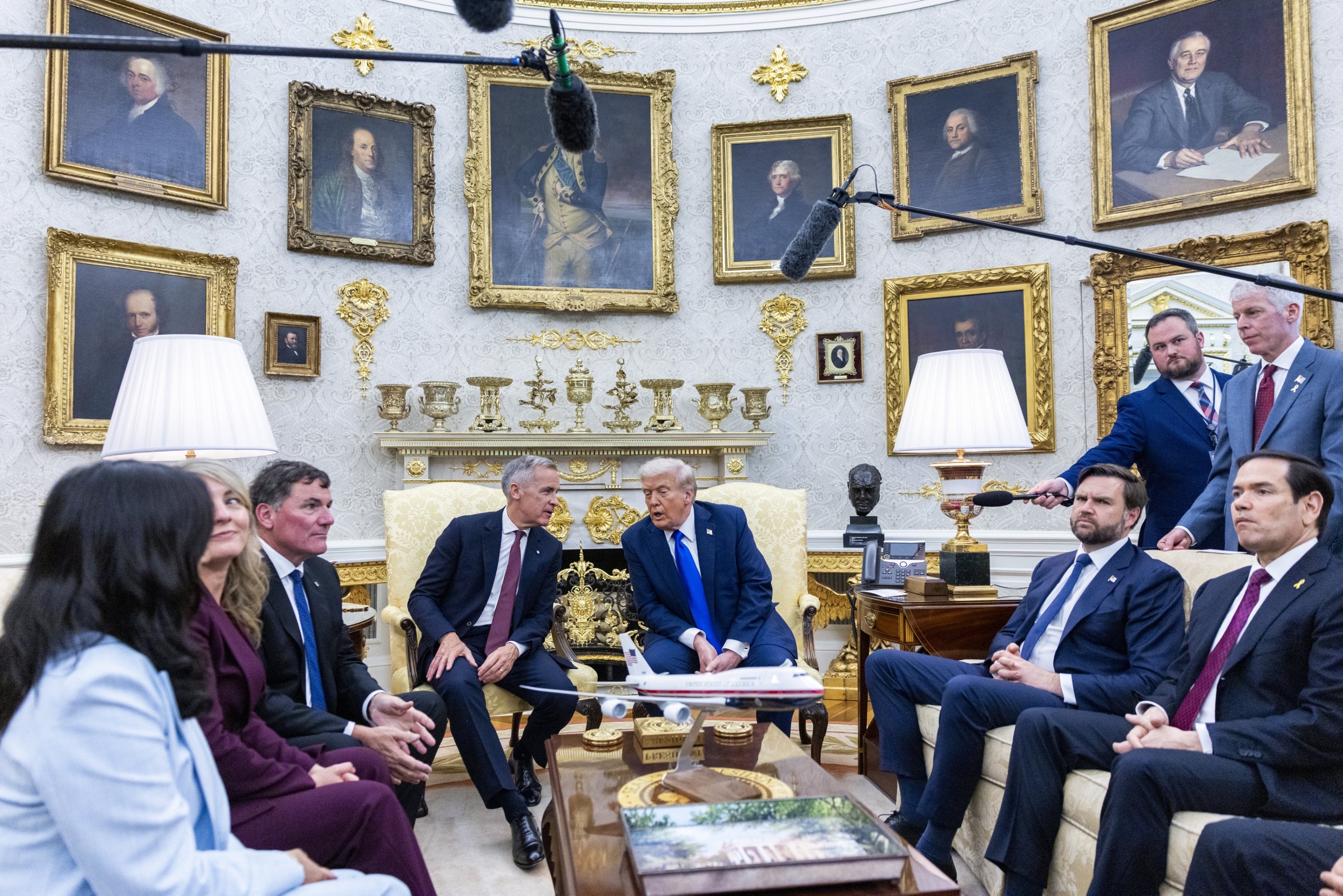 Trump notes ‘mutual love,’ ‘natural conflict’ in US-Canada ties