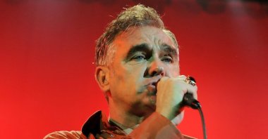 British singer Morrissey performs on stage, Rio de Janeiro, Brazil, June 3, 2006. (Shutterstock Photo)