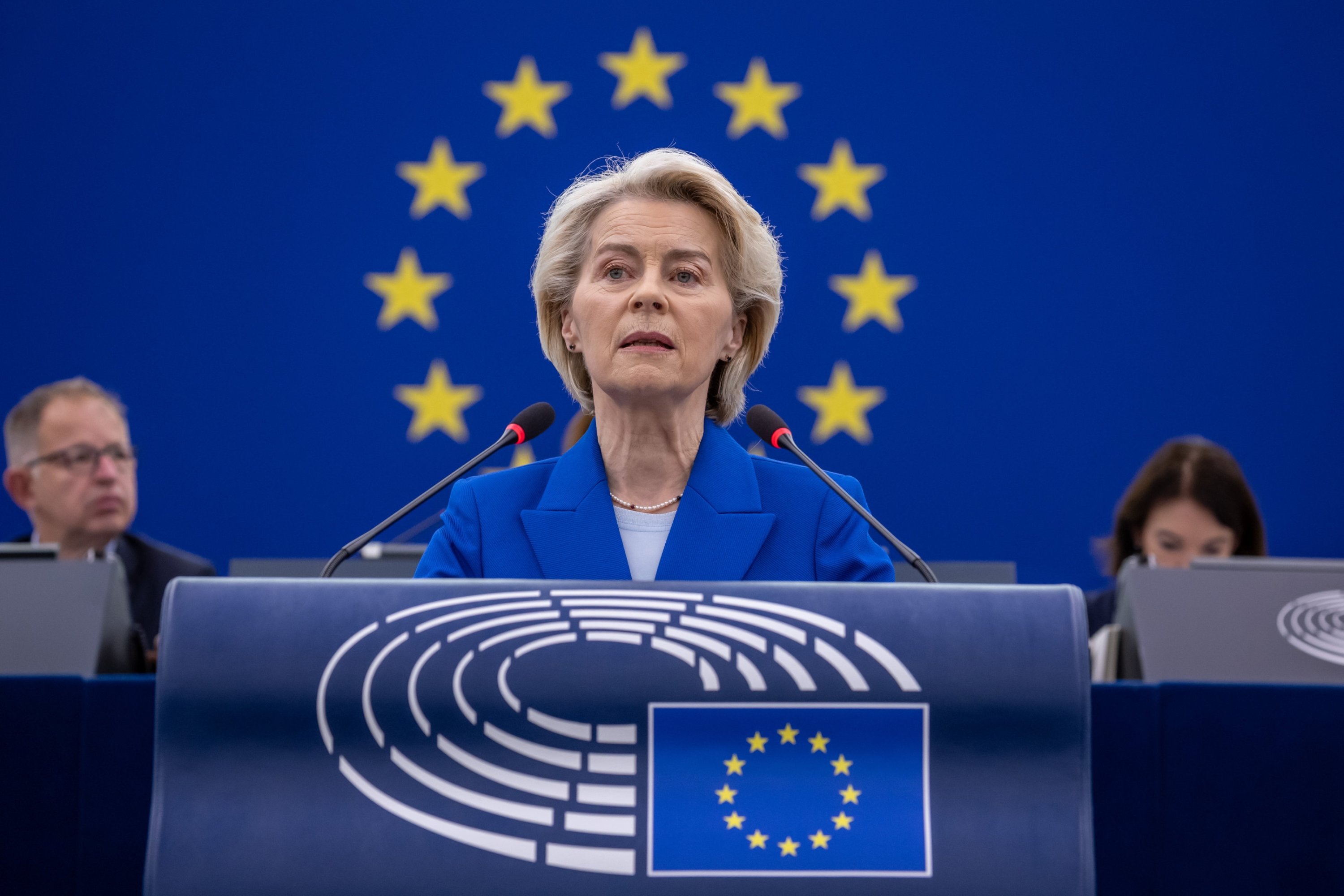 EU's von der Leyen alleges Russia waging hybrid war against bloc
