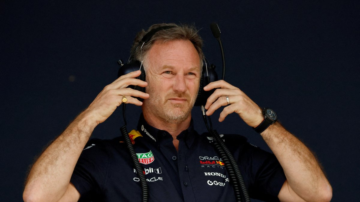 Former Red Bull team principal Christian Horner before the Monaco Grand Prix practice at Circuit de Monaco, Monaco, May 23, 2025. (Reuters Photo)