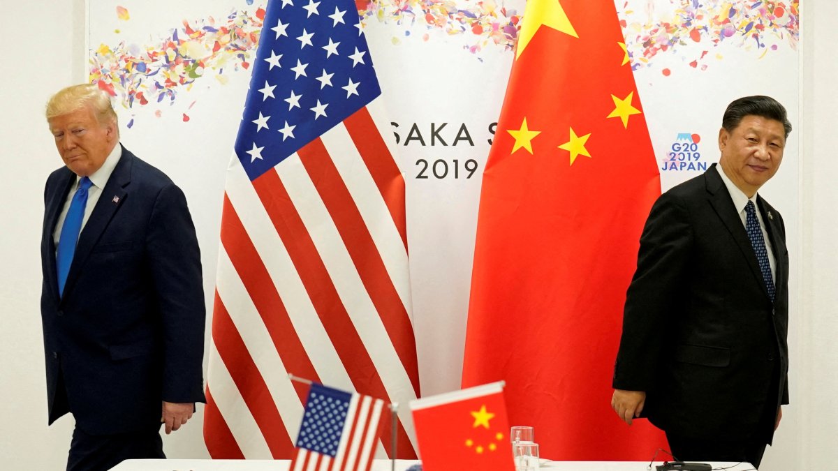 U.S. President Donald Trump attends a bilateral meeting with China&#039;s President Xi Jinping during the G20 leaders summit in Osaka, Japan, June 29, 2019. (Reuters File Photo)