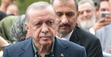 President Recep Tayyip Erdoğan attends a gathering, Rize, Türkiye, Oct. 10, 2025. (AA Photo)