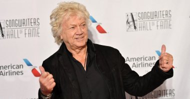 English musician John Lodge attends the 2019 Songwriters Hall Of Fame Gala at The New York Marriott Marquis, New York City, U.S., June 13, 2019. (AFP Photo)