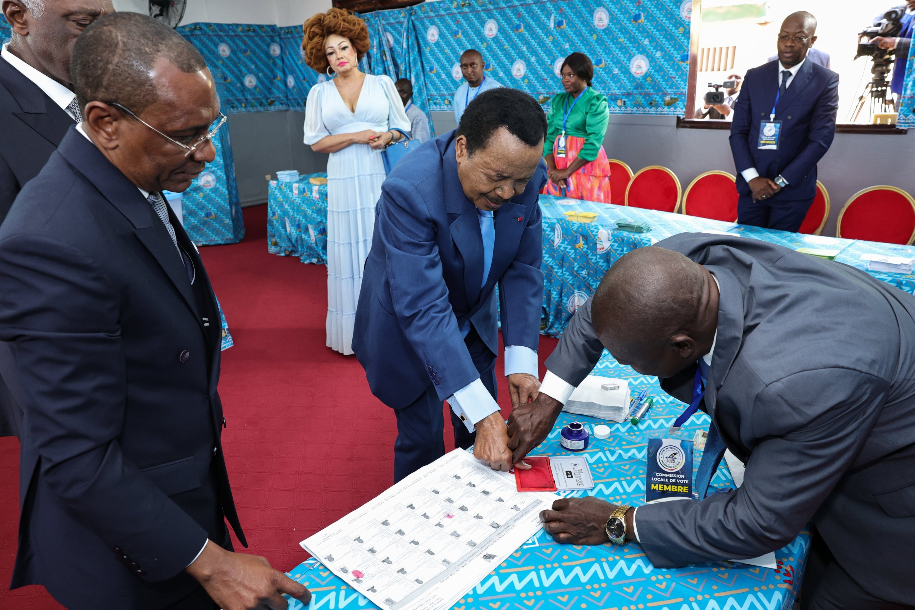 Cameroon votes as 92-year-old Biya seeks to extend 43-year rule