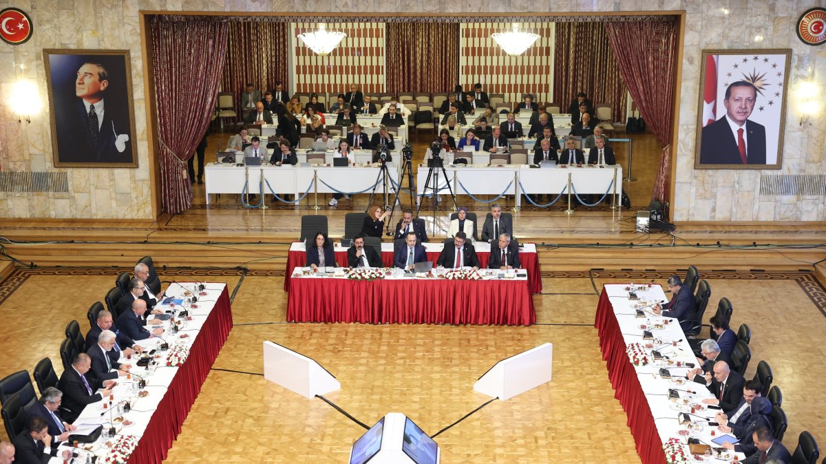A meeting of the parliamentary committee set up for terror-free Türkiye, Ankara, Türkiye, Oct. 2, 2025. (AA Photo)
