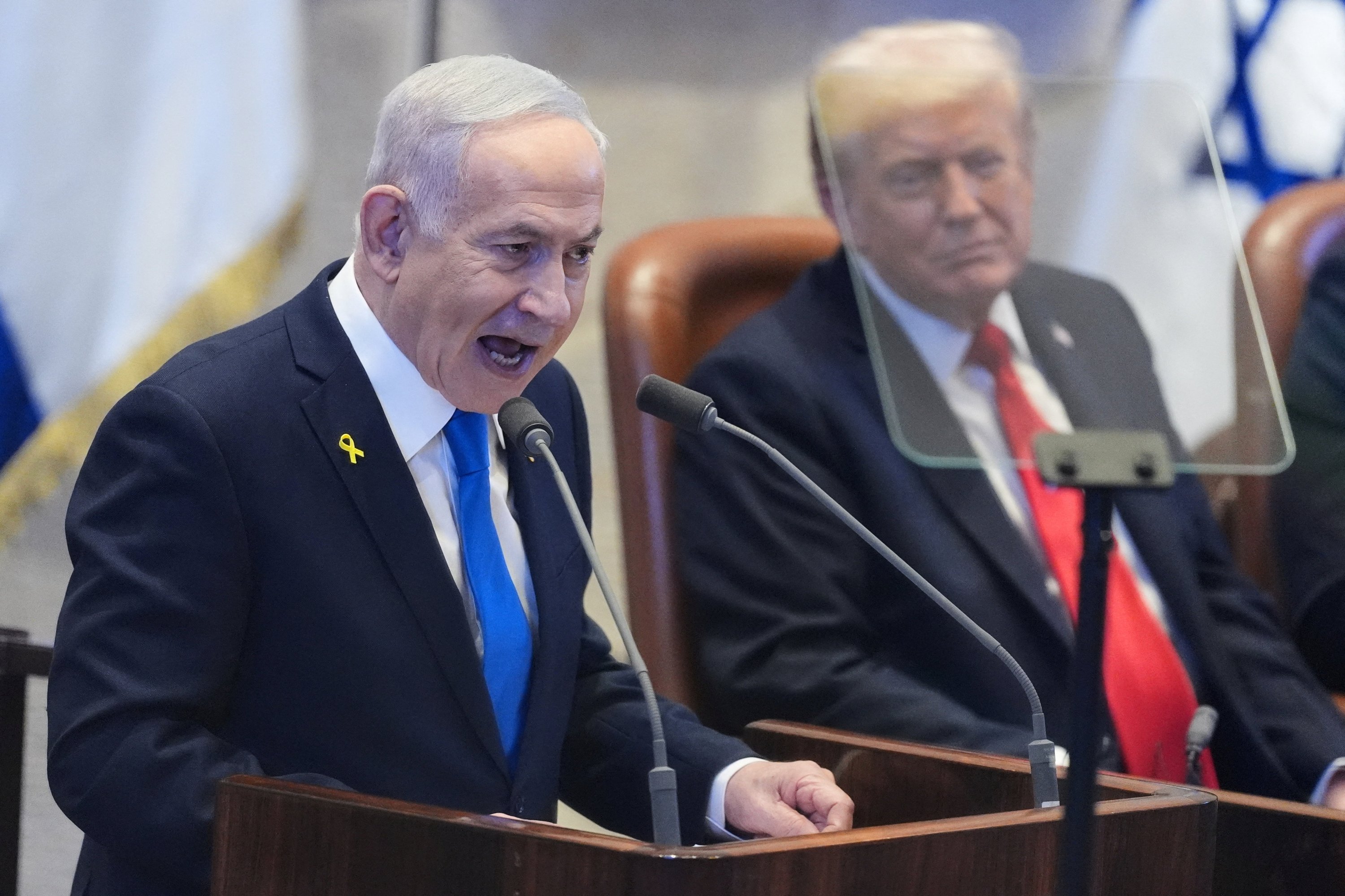 Netanyahu hails Trump as Israel's 'greatest friend' ever in White House