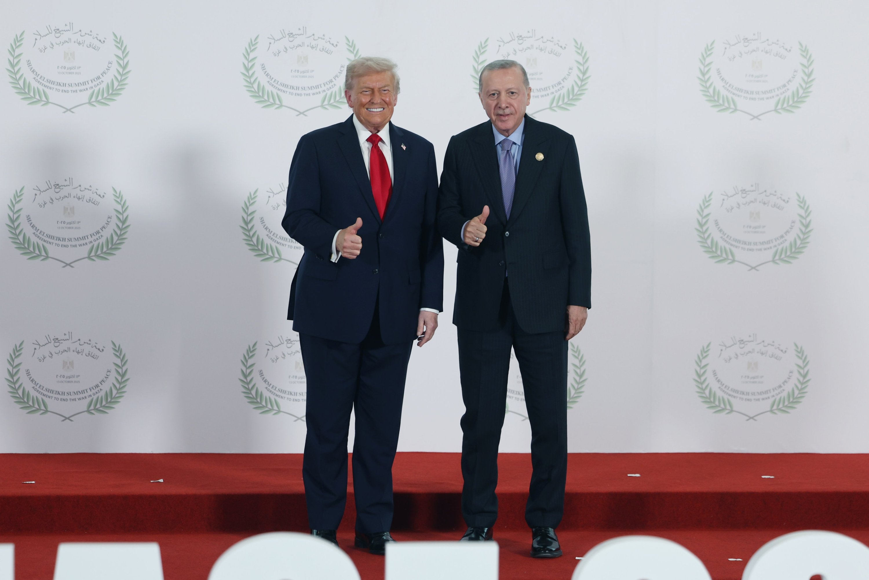 Trump thanks Erdoğan for role in Gaza cease-fire