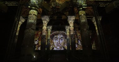 A general view of the Şerefiye Cistern. (Courtesy of İBB Culture)