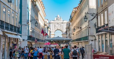 Street view of the city center of Lisbon, Portugal, June 1, 2016. (Shutterstock Photo)