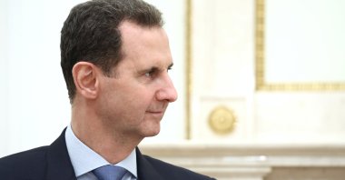 Syrian President Bashar Assad meets with Russian president at the Kremlin in Moscow, Russia, July 24, 2024. (EPA Photo)