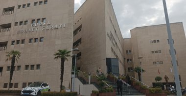 The courthouse of western Bursa province, Türkiye, Oct. 14, 2025. (DHA Photo)