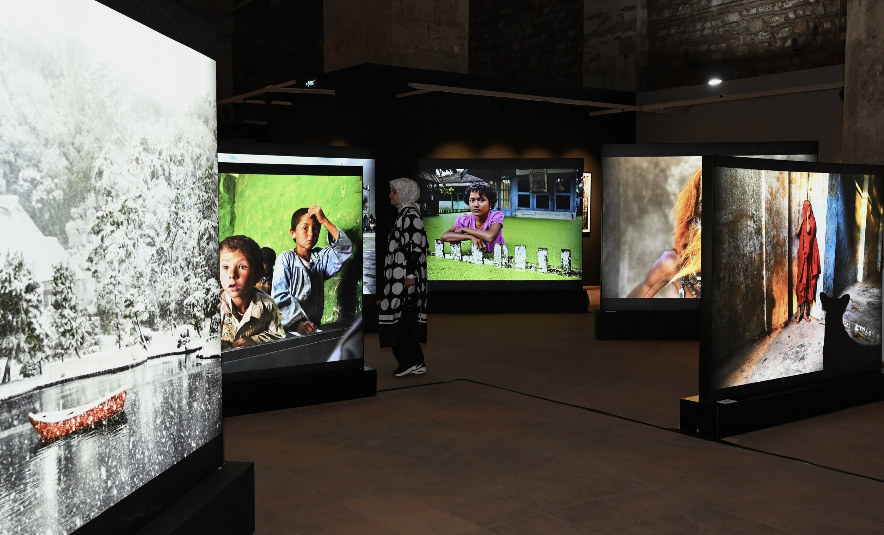 A general view of Steve McCurry's