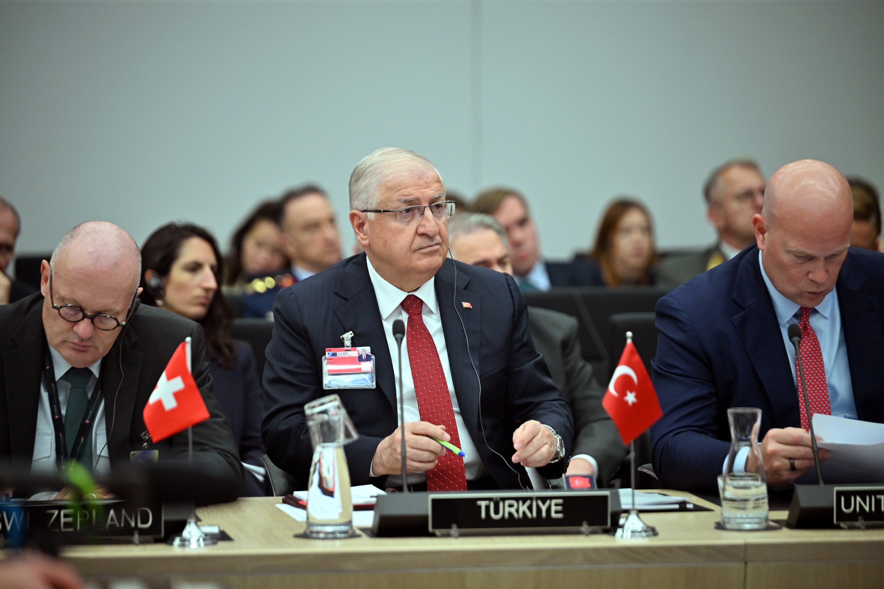 Defense Minister Güler attends NATO meeting in Brussels